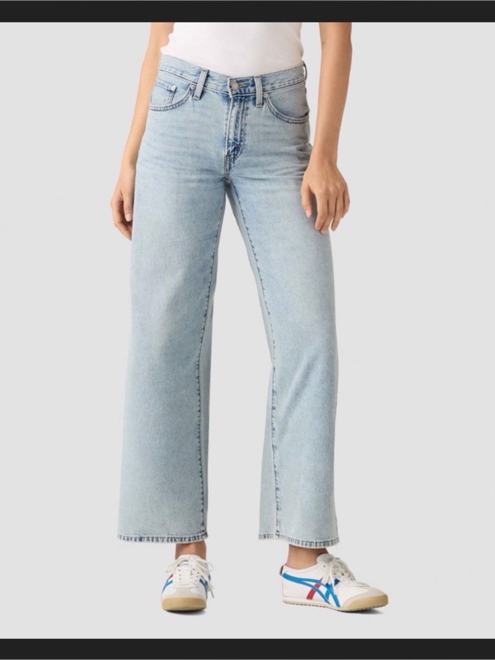 Levi: middy Ankle Bootcut Jeans